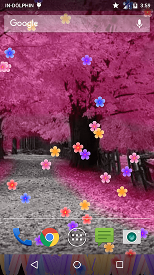 Ladda ner Blossom - gratis live wallpaper för Android på skrivbordet.