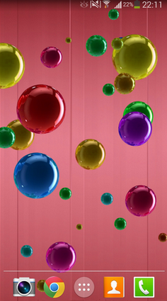 Ladda ner Bubble - gratis live wallpaper för Android på skrivbordet.