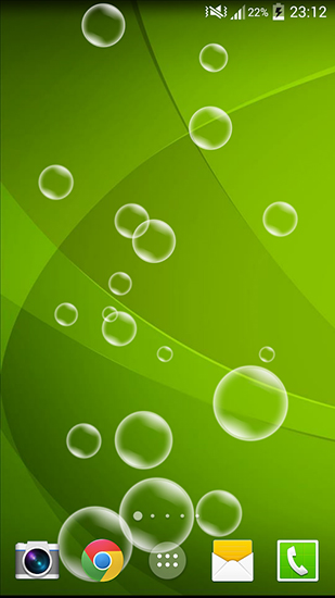 Ladda ner Bubble pop - gratis live wallpaper för Android på skrivbordet.