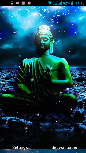 Ladda ner Buddha - gratis live wallpaper för Android på skrivbordet.