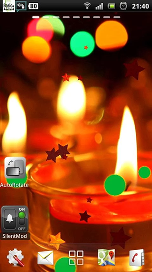 Ladda ner Candle - gratis live wallpaper för Android på skrivbordet.