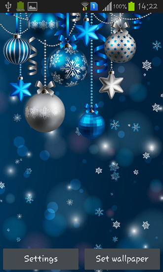 Ladda ner Christmas decorations - gratis live wallpaper för Android på skrivbordet.