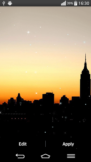 Ladda ner City skyline - gratis live wallpaper för Android på skrivbordet.