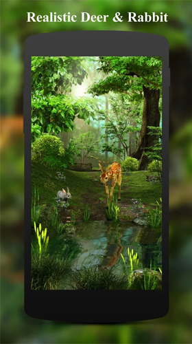 Deer and nature 3D
