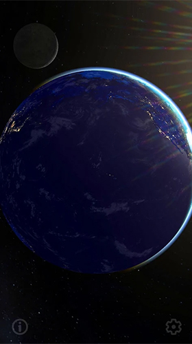 Earth and Moon 3D