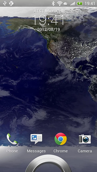 Ladda ner Earth - gratis live wallpaper för Android på skrivbordet.