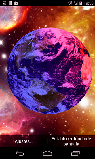 Ladda ner Earth 3D - gratis live wallpaper för Android på skrivbordet.
