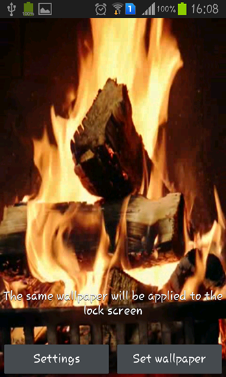 Ladda ner Fireplace video HD - gratis live wallpaper för Android på skrivbordet.