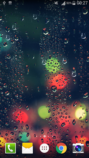 Ladda ner Glass droplets - gratis live wallpaper för Android på skrivbordet.