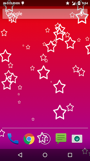 Ladda ner Glitter star - gratis live wallpaper för Android på skrivbordet.
