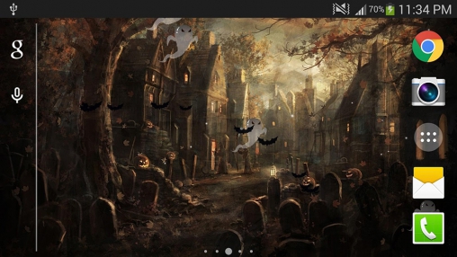 Ladda ner Halloween 2015 - gratis live wallpaper för Android på skrivbordet.
