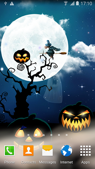 Ladda ner Halloween by Blackbird wallpapers - gratis live wallpaper för Android på skrivbordet.