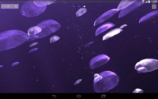 Ladda ner Jellyfishes 3D - gratis live wallpaper för Android på skrivbordet.
