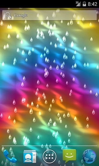 Ladda ner Light rain - gratis live wallpaper för Android på skrivbordet.