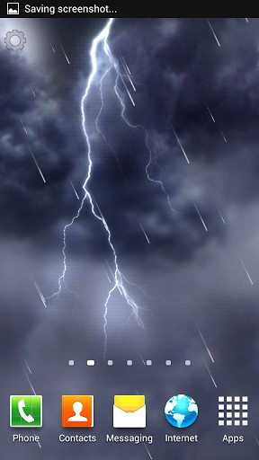 Ladda ner Lightning storm - gratis live wallpaper för Android på skrivbordet.