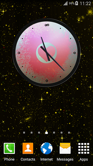 Ladda ner Love: Clock - gratis live wallpaper för Android på skrivbordet.