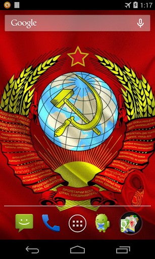 Ladda ner Magic flag: USSR - gratis live wallpaper för Android på skrivbordet.