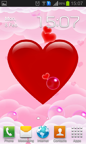 Ladda ner Magic heart - gratis live wallpaper för Android på skrivbordet.
