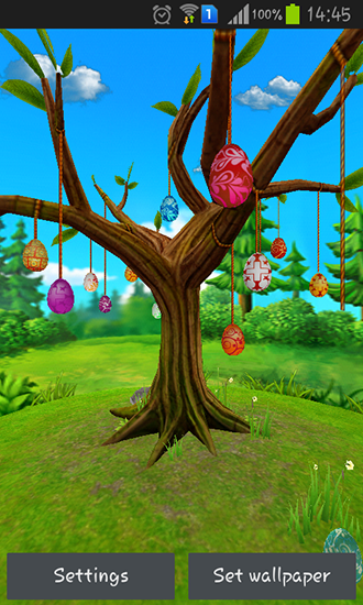 Ladda ner Magical tree - gratis live wallpaper för Android på skrivbordet.