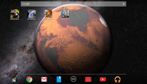 Ladda ner Mars - gratis live wallpaper för Android på skrivbordet.