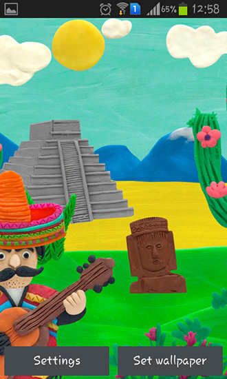 Ladda ner Mexico by Kolesov and Mikhaylov - gratis live wallpaper för Android på skrivbordet.