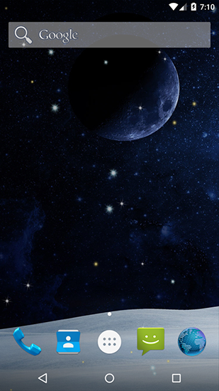 Ladda ner Moonlight by Kingsoft - gratis live wallpaper för Android på skrivbordet.