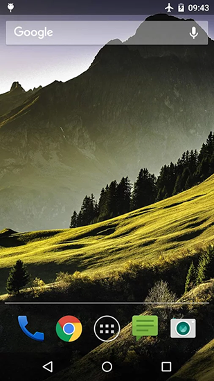Ladda ner Mountain by Wasabi - gratis live wallpaper för Android på skrivbordet.