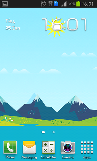 Ladda ner Mountains now - gratis live wallpaper för Android på skrivbordet.