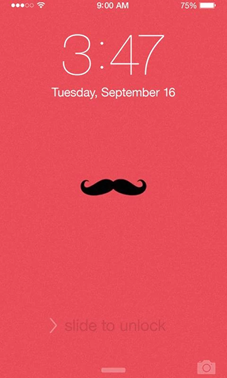 Ladda ner Mustache - gratis live wallpaper för Android på skrivbordet.