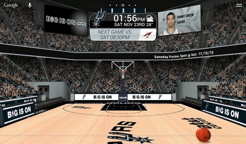 Ladda ner NBA 2014 - gratis live wallpaper för Android på skrivbordet.