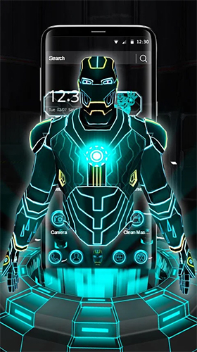 Neon hero 3D