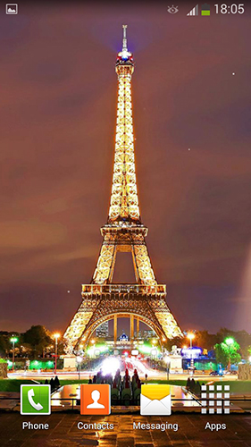 Ladda ner Paris by Cute Live Wallpapers And Backgrounds - gratis live wallpaper för Android på skrivbordet.