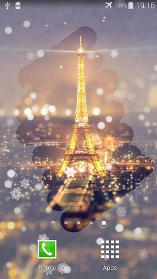 Ladda ner Paris night - gratis live wallpaper för Android på skrivbordet.