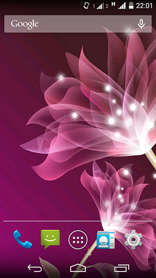 Ladda ner Pink lotus - gratis live wallpaper för Android på skrivbordet.