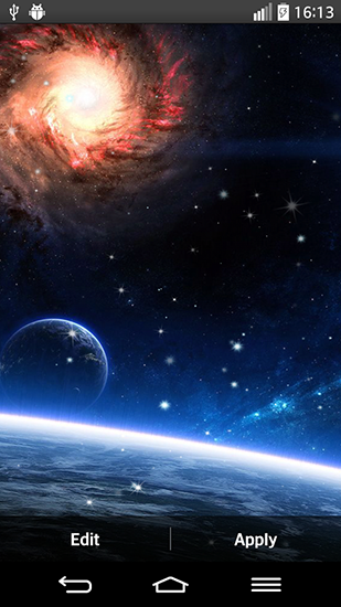 Ladda ner Planets - gratis live wallpaper för Android på skrivbordet.