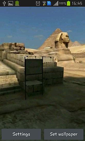 Ladda ner Pyramids 3D - gratis live wallpaper för Android på skrivbordet.