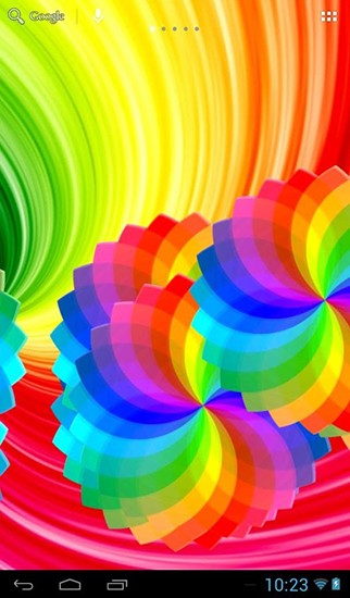 Ladda ner Rainbow colors - gratis live wallpaper för Android på skrivbordet.