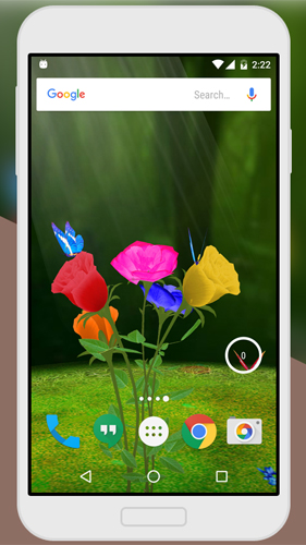 Rose 3D by Live Wallpaper
