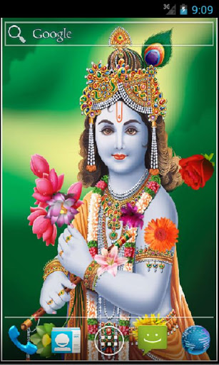 Ladda ner Shree Krishna - gratis live wallpaper för Android på skrivbordet.