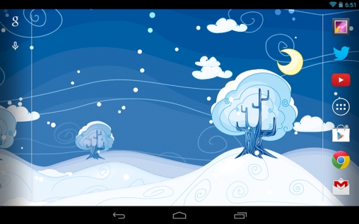 Ladda ner Siberian night - gratis live wallpaper för Android på skrivbordet.