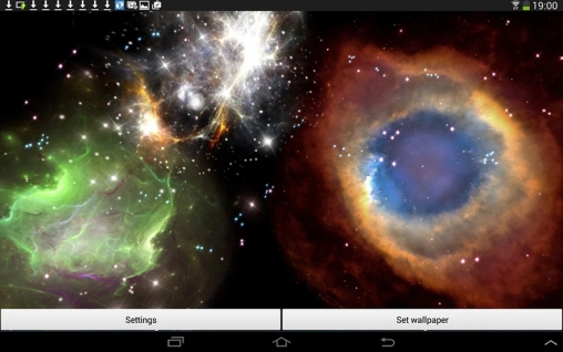 Ladda ner Space 3D - gratis live wallpaper för Android på skrivbordet.