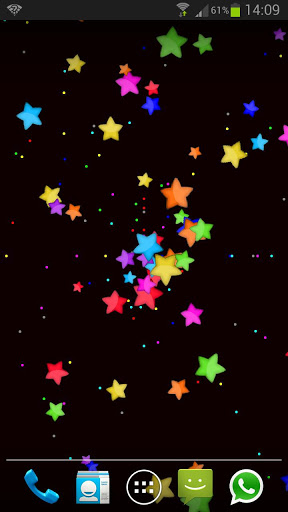 Ladda ner Stars - gratis live wallpaper för Android på skrivbordet.