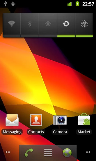 Ladda ner Symphony of colors - gratis live wallpaper för Android på skrivbordet.