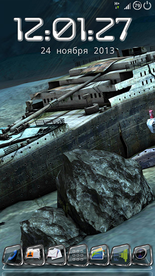 Ladda ner Titanic 3D pro - gratis live wallpaper för Android på skrivbordet.