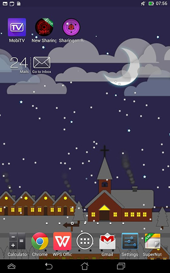 Ladda ner Toon landscape - gratis live wallpaper för Android på skrivbordet.