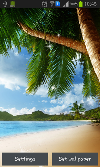 Ladda ner Tropical - gratis live wallpaper för Android på skrivbordet.