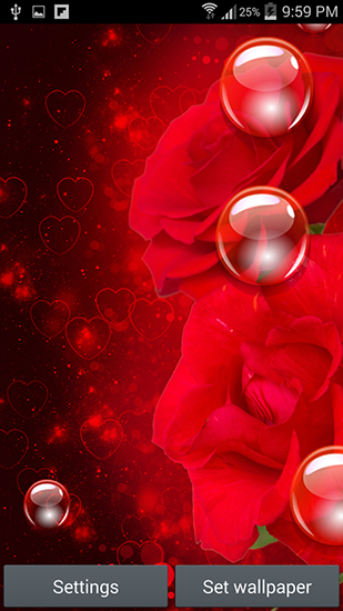 Ladda ner Valentine's day 2015 - gratis live wallpaper för Android på skrivbordet.