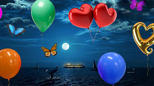 Balloons by Cosmic Mobile Wallpapers