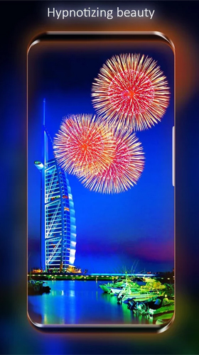 Fireworks by Live Wallpapers HD