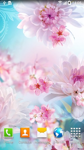 Flowers by Live wallpapers 3D